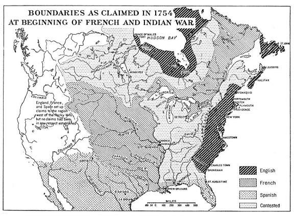 Boundaries in 1754