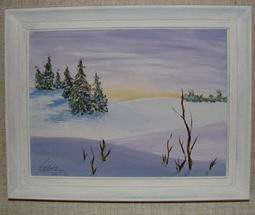 Winter In WV Painting